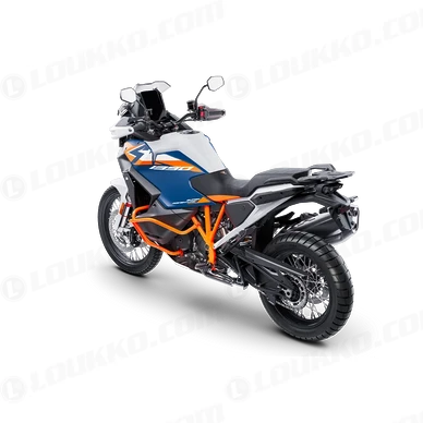 PHO BIKE PERS LIHI ktm travel 1390 super adventure bike rear left view SALL AEPI V1 kuva