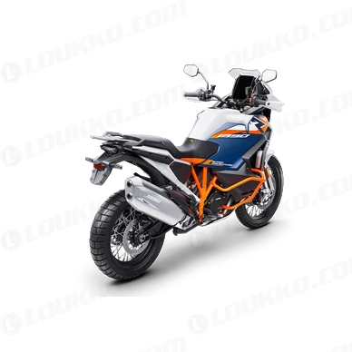 PHO BIKE PERS REHI ktm travel 1390 super adventure bike rear right view SALL AEPI V1 kuva