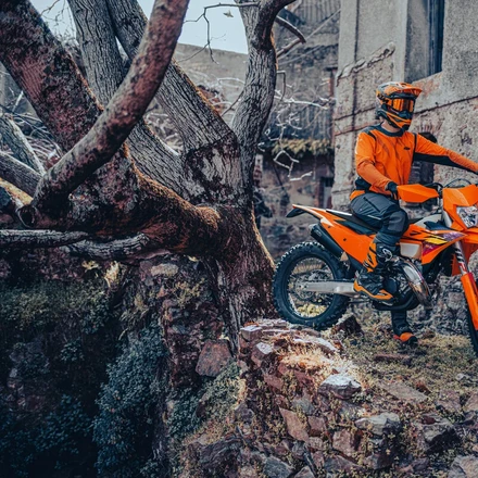 ktm enduro ajopaiva banneri