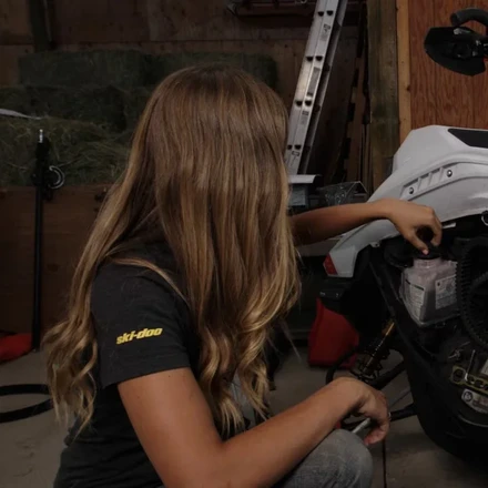 ski doo talviretken huoltotauko