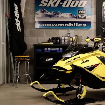 ski doo valmistautuminen talvikauteen