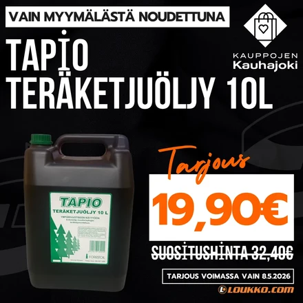 tapioteraketjuoljy