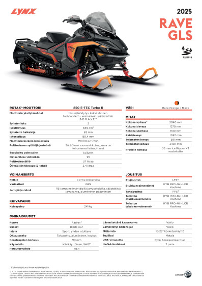 LYNX MY25 Rave GLS SPEC FIFI 1