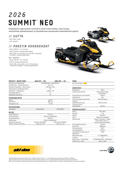 SKI MY26 Summit Neo SPEC V A4 FIFI v2