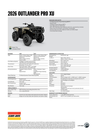 ORV ATV MY26 SPEC OUT PRO XU HD5 HD7 ENNA HR v2