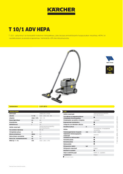 Tuotekortti 1 527 307 0