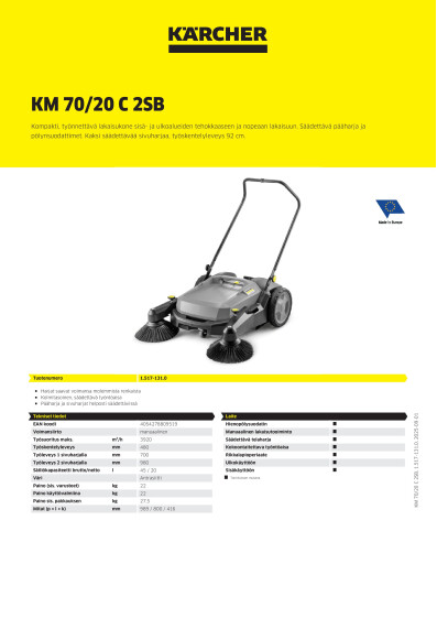 Tuotekortti 1 517 131 0