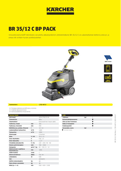 Tuotekortti 1 783 467 0