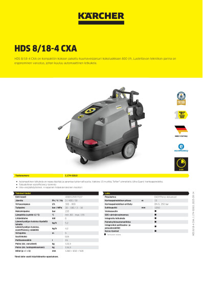 Tuotekortti 1 174 928 0