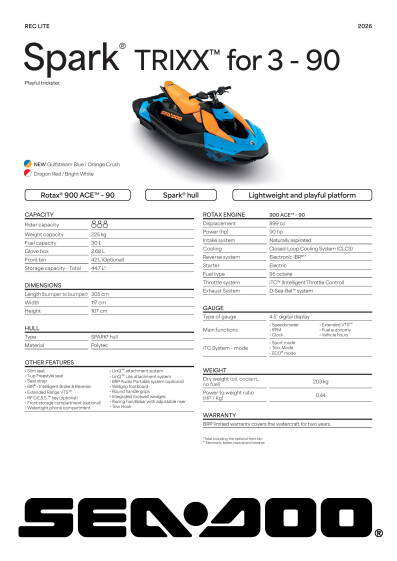 SEA MY26 RECLITE SPA TRIXX for3 SPEC A4 V ENEMEA