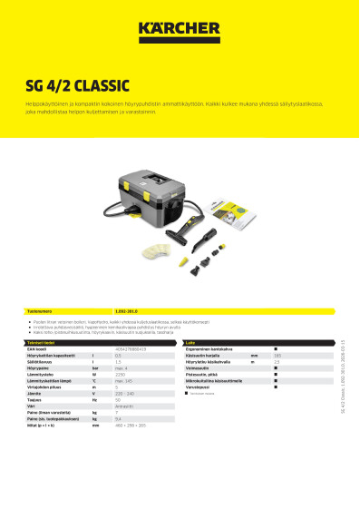 Tuotekortti 1 092 301 0