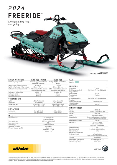 SKI MY24 FREE SPEC V A4 FIFI